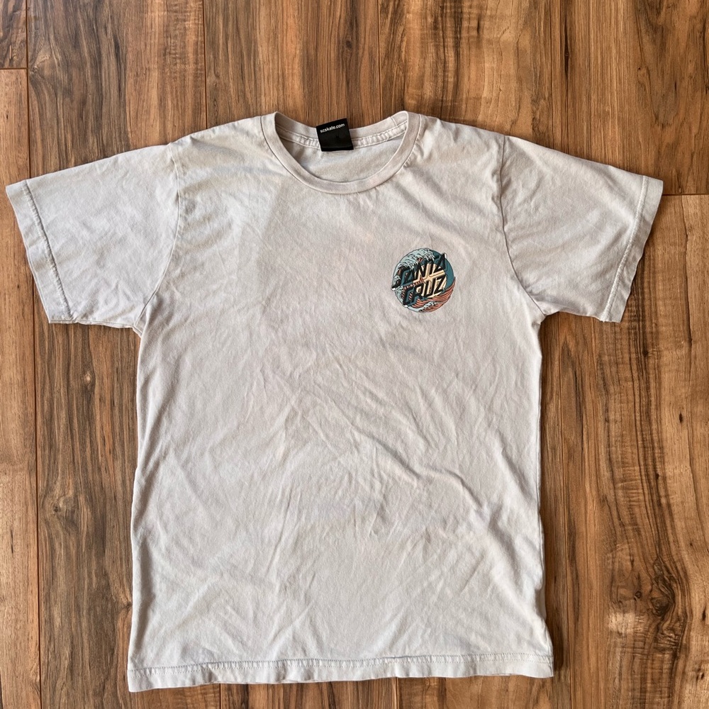 Santa Cruz Wave Dot S/S T-Shirt Sz S